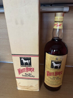 Raritní sběratelská whisky White Horse 4,5 l - 4