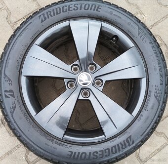 Originál alu sada disků Škoda Superb III 5x112 R17 Triton - 4