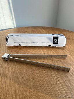 Držák na ručníky dvojitý otočný 38 cm k umyvadlu chrom Nimco - 4