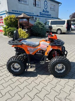 Dětská čtyřkolka Piranha Transformer 125cc 3G8 - oranžová - 4