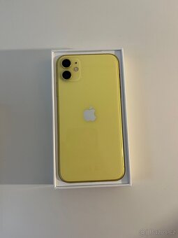 iphone 11 žlutý+kryty - 4