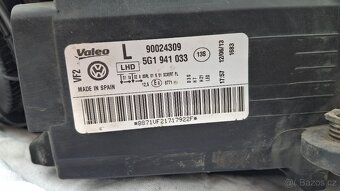 Levý přední světlomet VW Golf 7 - 4