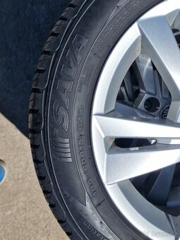 185/60/15 Originál Alu kola Škoda Rapid 5x100 - 4