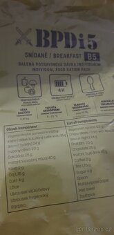 BPDi balená potravinová dávka AČR - 4