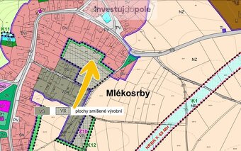 Prodej komerčního pozemku v k.ú. Mlékosrby - 4
