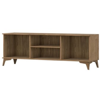 Nový TV stolek a vitrína (obývací stěna) - dekor dub artisan - 4