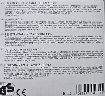 Cestovní žehlička Silvercrest - 4