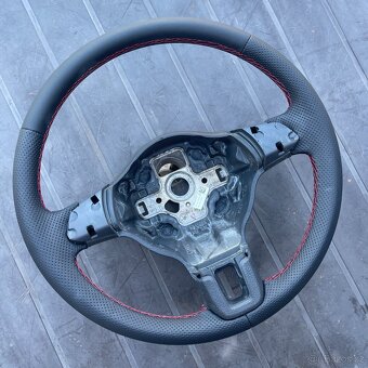 Vw Polo 6R/Caddy nový kožený volant - 4