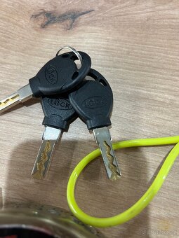 Zámek na motorku M-Style ON OFF s alarmem - 4