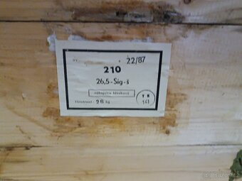 Staré vojenské bedny od nábojů - 4