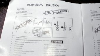 AKU RUČNÍ BRUSKA-NABÍJECÍ. - 4
