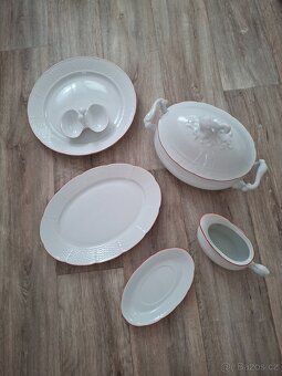 Porcelánový servírovací set Czechoslovakia - 4