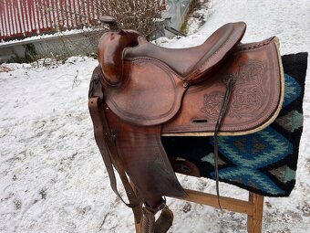 Westernové sedlo - 4