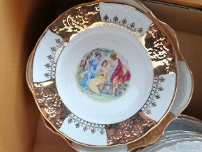 Porcelánová sada se zdobením - 4