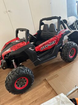 Detska Buggy UTV-MX 2000N Červená - 4x4 pc 13000 kc - 4