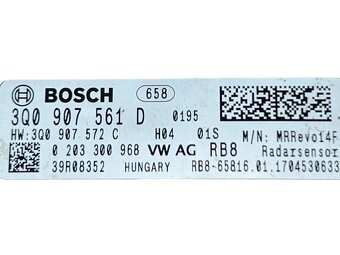 ACC radar 3Q0907561D VW Passat B8 r.v. 2017 - 4