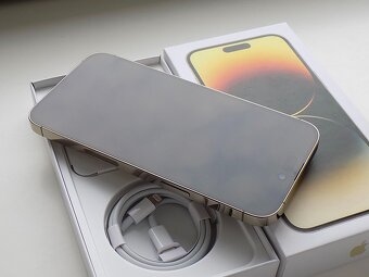APPLE iPhone 14 Pro MAX 128GB Gold - ZÁRUKA - TOP STAV - 4
