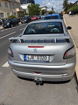 Prodám Peugeot 206 CC Kabriolet benzín 1,6.80Kw - 4