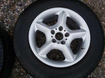 Sada 17" ALU disků BMW 5x120 + letní pneu Michelin - 4