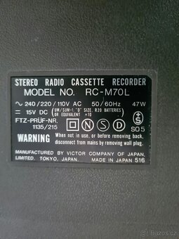 Prodám JVC RC - M70L - 4