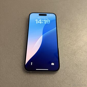 iPhone 15 128GB modrý, jako nový bez škrábance, záruka - 4