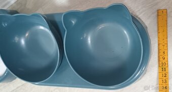 Set misek na granule i vodu pro kocky ci male psy - 4