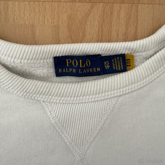 Ralph Lauren Polo bílá mikina | vel. XS - 4