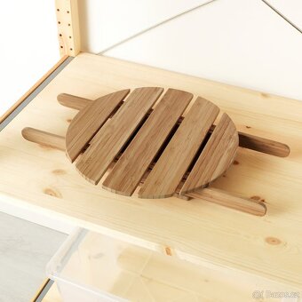 Stojan pod květináč, stolička IKEA - 4