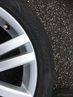 Originál sada Alu kol VW 225/45/17 včetně pneu - 4