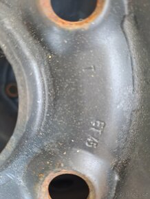 16 " PLECHOVÉ DISKY KOL ŠKODA YETI, VW GOLF, GOLF, SPORTSVAN - 4