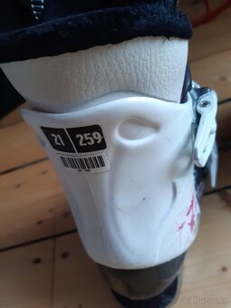 Sjezdové lyže K2 100 cm + lyžáky Salomon 32 - 4