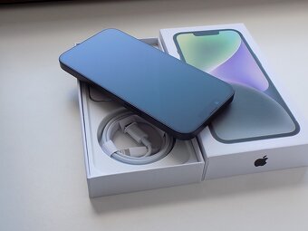  APPLE iPhone 14 256GB Black - ZÁRUKA - TOP STAV - 4