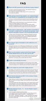 Bezdrátový adaptér CarPlay / Android Auto - 4