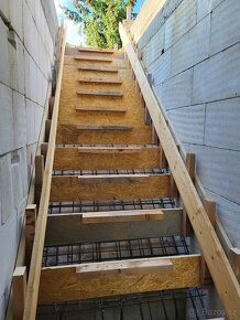 Šalování bednění schodů (schodiště) - 4