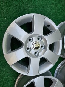 ALU kola Orion Škoda 5x112 Octavia II R15 ET47 - 4