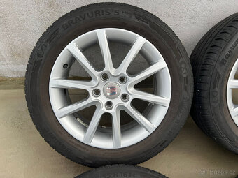 205/55R16 alu kola 5x112 6,5x16 SEAT TOLEDO ALTEA - 4