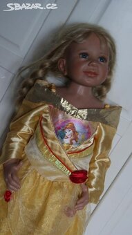 Šaty Disney Princess - Bella, vel.5-6 let - 4