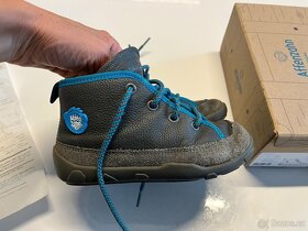 Dětské barefoot zimní boty Affenzahn, velikost 27, modré - 4