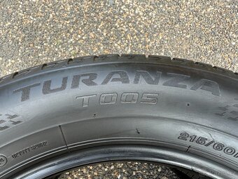 4 Letní pneumatiky Bridgestone Turanza T005 215/60 R17 - 4