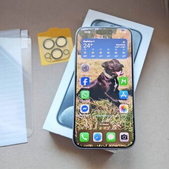 iPhone 15 Pro 128GB bílý titan - 4