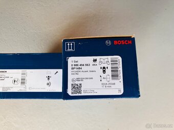 Brzdové destičky Bosch + brzdové kotouče Bosch - 4