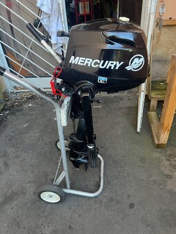Lodni motor Mercury 3.5hp 4t, kratka noha - 4