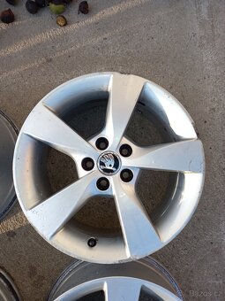 Originál alu kola skoda rapid r16 - 4