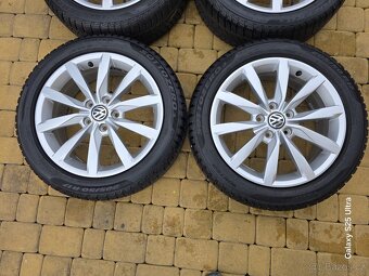 Alu kola zimní sada 5x112 17" Škoda Octavia 3, VW - 4