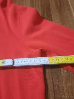 Červená mikina Calvin Klein,v.L, velmi dobry stav - 4