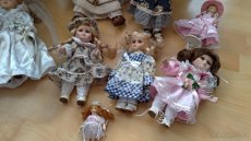 Porcelánové panenky různých velikostí - 4