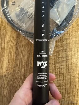 Fox Transfer Performance teleskopická sedlovka 31.6 200mm + - 4
