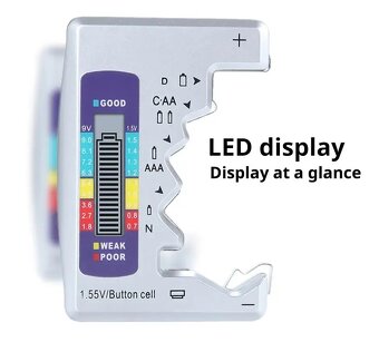 Digitální tester baterií - 4