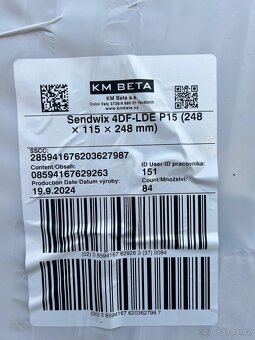 Cihla Sendwix 4DF-LDE 248x115x248mm - 4