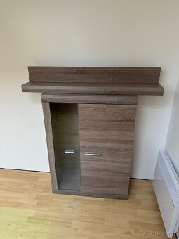 Obývací stěna/set na TV s osvětlením - 4